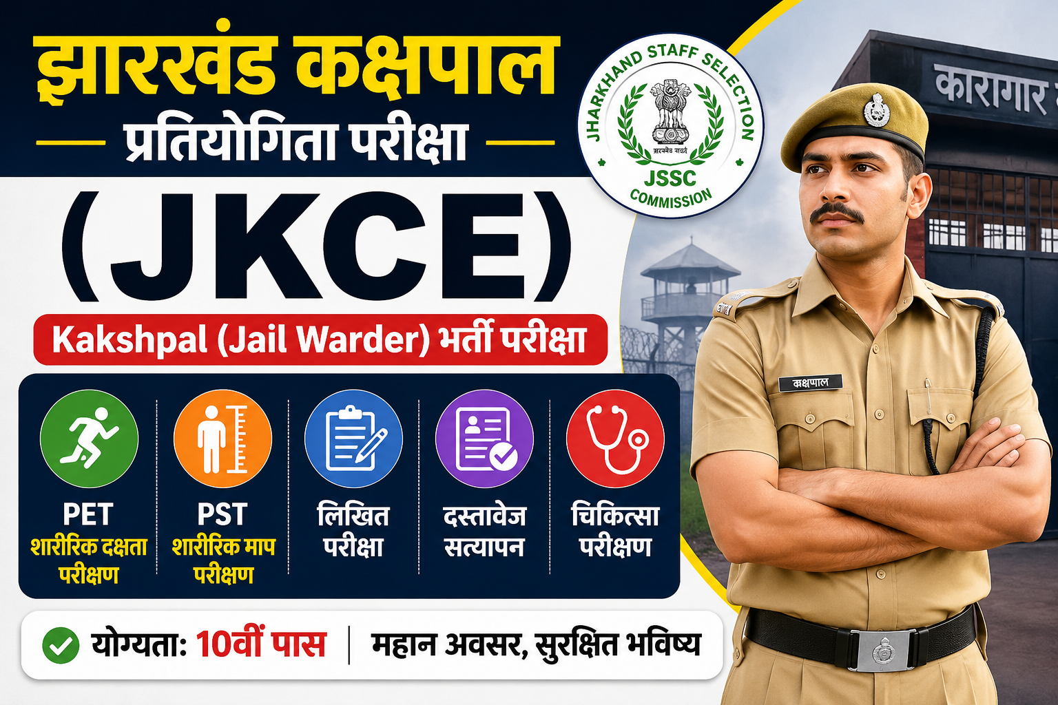 Jharkhand Kakshpal Competitive Examination (JKCE)-Test Series